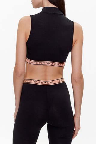Crop top - Noir - Emporio Armani