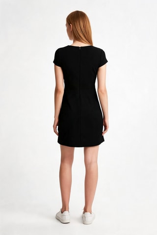 Robe patineuse - Noir - Emporio Armani