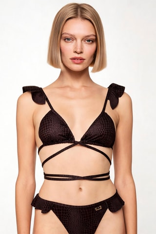 Maillot 2 pièces - Marron - EA7