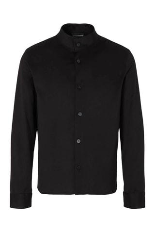 Chemise regular - Noir - Emporio Armani