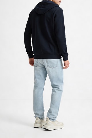 Sweat à capuche - Bleu marine - Emporio Armani