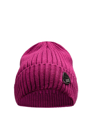 Bonnet en laine - Fuchsia