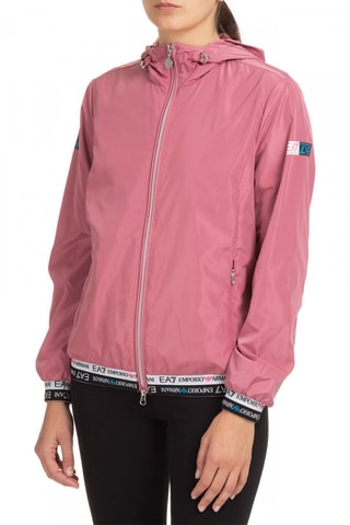 Coupe-vent à capuche - Vieux rose
