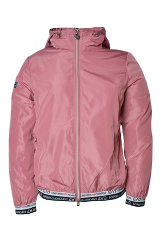 Coupe-vent à capuche - Vieux rose