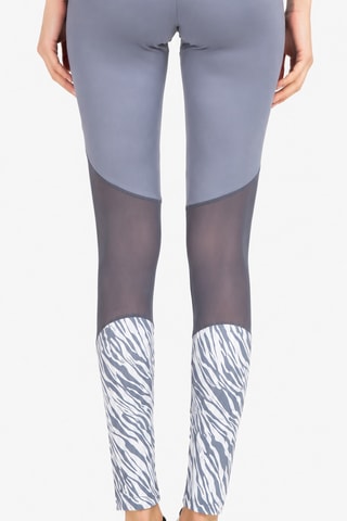 Legging taille haute - Bleu-gris