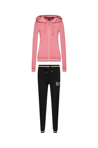 Sweat à capuche et jogging - Rose et noir