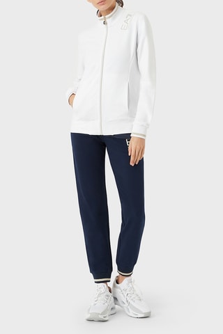 Sweat et jogging - Blanc et bleu marine
