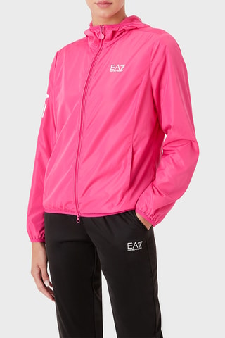 Coupe-vent à capuche - Rose