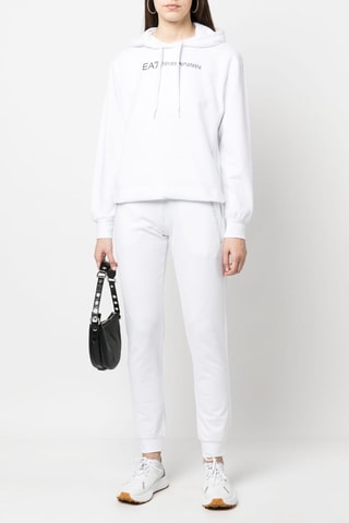 Sudadera con capucha - Blanco