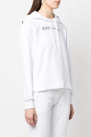 Sudadera con capucha - Blanco
