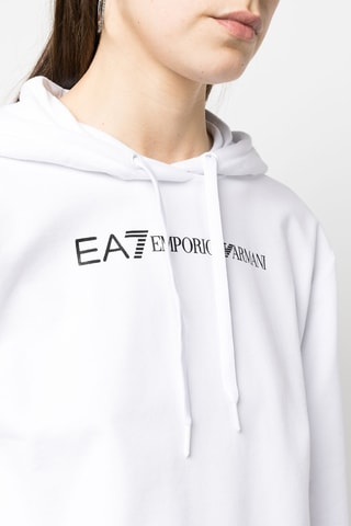Sudadera con capucha - Blanco
