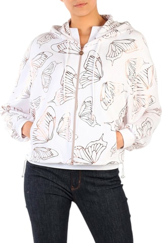 Sudadera con capucha - Blanco