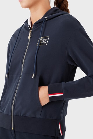 Sweat à capuche - Bleu marine