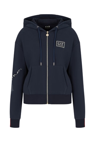 Sweat à capuche - Bleu marine