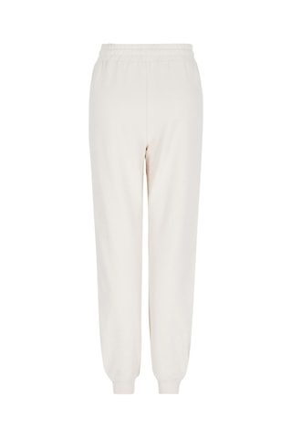 Jogging taille haute - Ecru