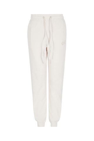 Jogging taille haute - Ecru