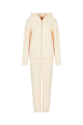 Sweat à capuche et jogging - Beige