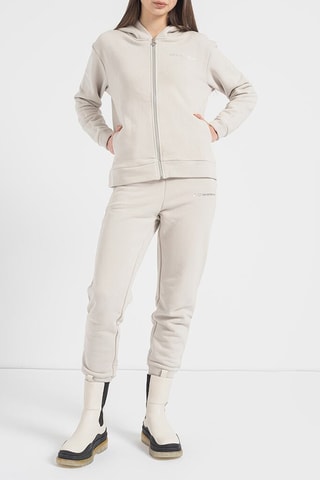 Felpa con cappuccio e pantaloni sportivi - Grigio chiaro
