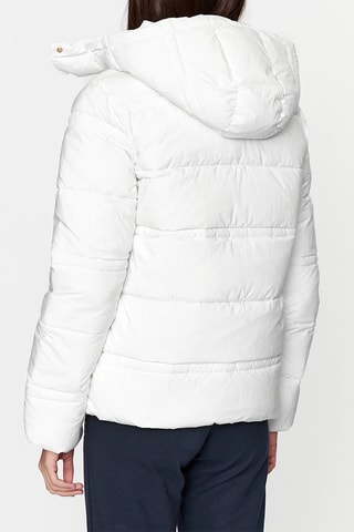 Doudoune à capuche - Blanc
