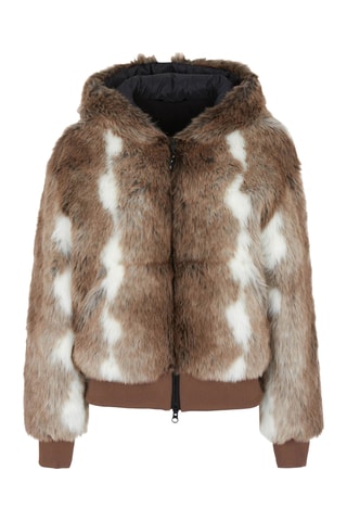 Veste à capuche - Marron