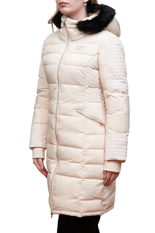 Doudoune longue - Rose