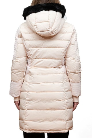 Doudoune longue - Rose