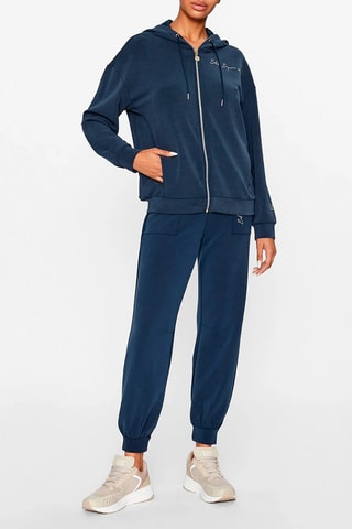 Felpa con cappuccio - Navy