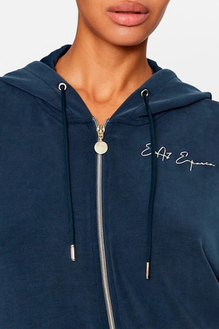 Felpa con cappuccio - Navy