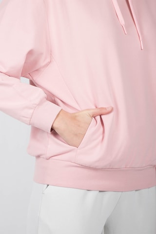 Sweat à capuche - Rose poudré