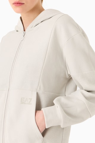Sweat à capuche - Ecru
