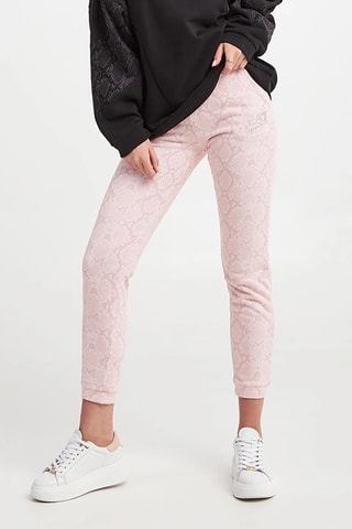 Pantalon taille haute - Rose
