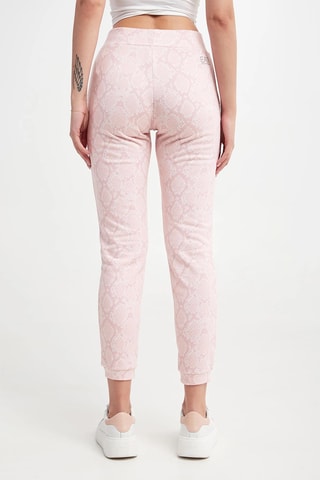 Pantalon taille haute - Rose