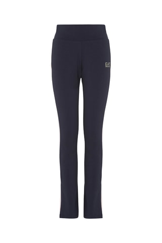 Pantalon taille haute - Bleu marine