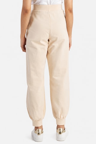 Pantalon taille haute - Beige