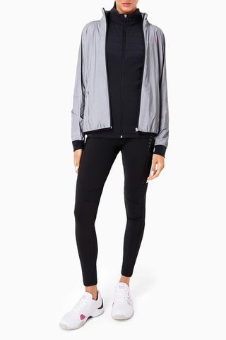 Veste sans manches à capuche - Bleu nuit