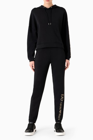 Sweat à capuche et pantalon - Noir