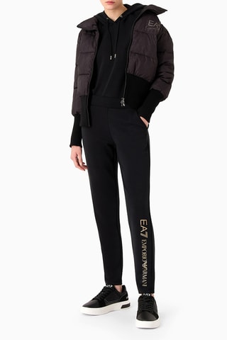 Sweat à capuche et pantalon - Noir