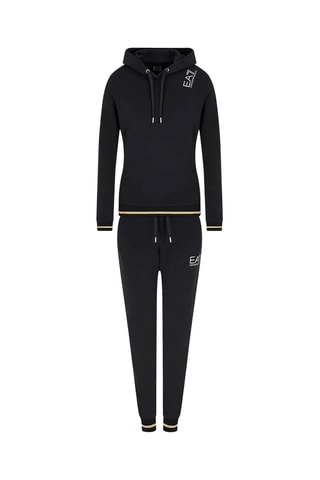 Sweat à capuche et jogging - Noir