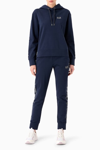 Sweat à capuche et jogging - Bleu marine