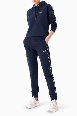 Sweat à capuche et jogging - Bleu marine