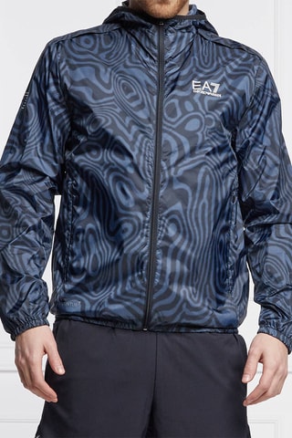 Chaqueta con capucha - Azul marino