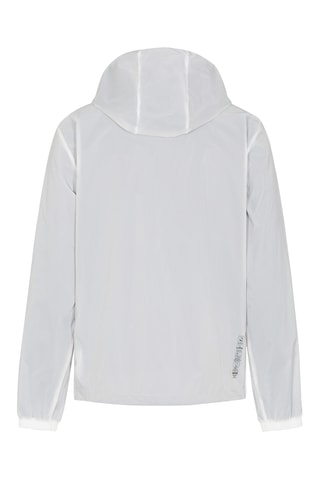 Veste à capuche - Blanc et gris clair