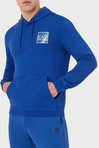 Sweat à capuche - Bleu roi