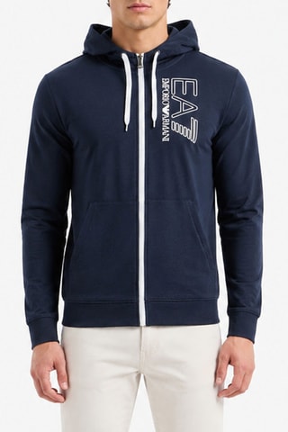 Sweat à capuche - Bleu marine