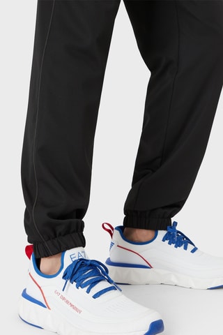 Veste à capuche et jogging - Blanc et noir
