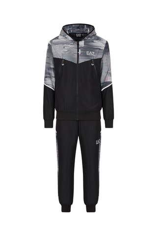 Veste à capuche et jogging - Noir