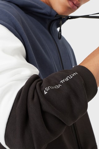 Sweat à capuche et jogging - Bleu pétrole et noir