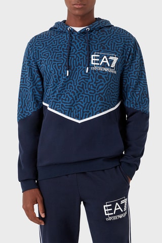 Sweat à capuche - Bleu marine