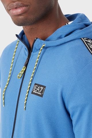 Sweat à capuche - Bleu cobalt