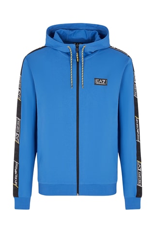 Sweat à capuche - Bleu cobalt
